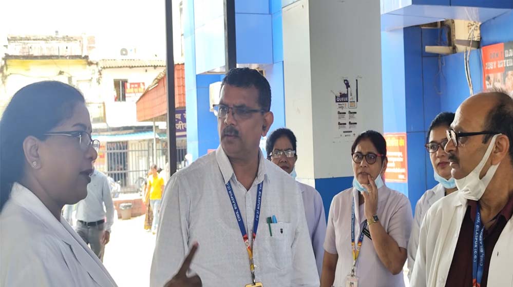 सिम्स में कोविड संक्रमण से निपटने मॉकड्रिल का आयोजन