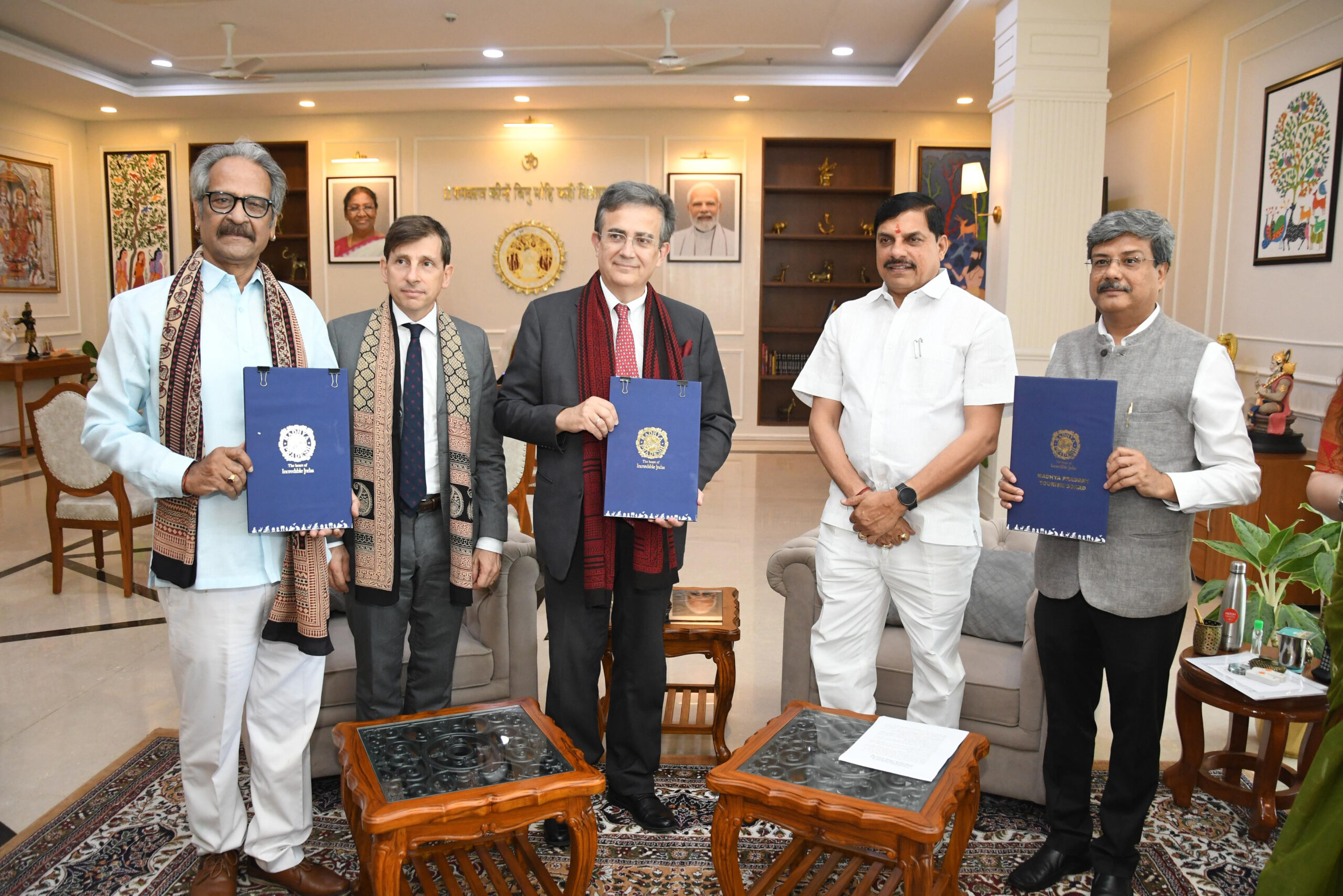 MP NEWS- मध्यप्रदेश बनेगा भारत-फ्रांस सांस्कृतिक और पर्यटन सहयोग का नया केंद्र: सीएम डॉ. मोहन यादव… MP NEWS- मध्यप्रदेश बनेगा भारत-फ्रांस सांस्कृतिक और पर्यटन सहयोग का नया केंद्र: सीएम डॉ. मोहन यादव…