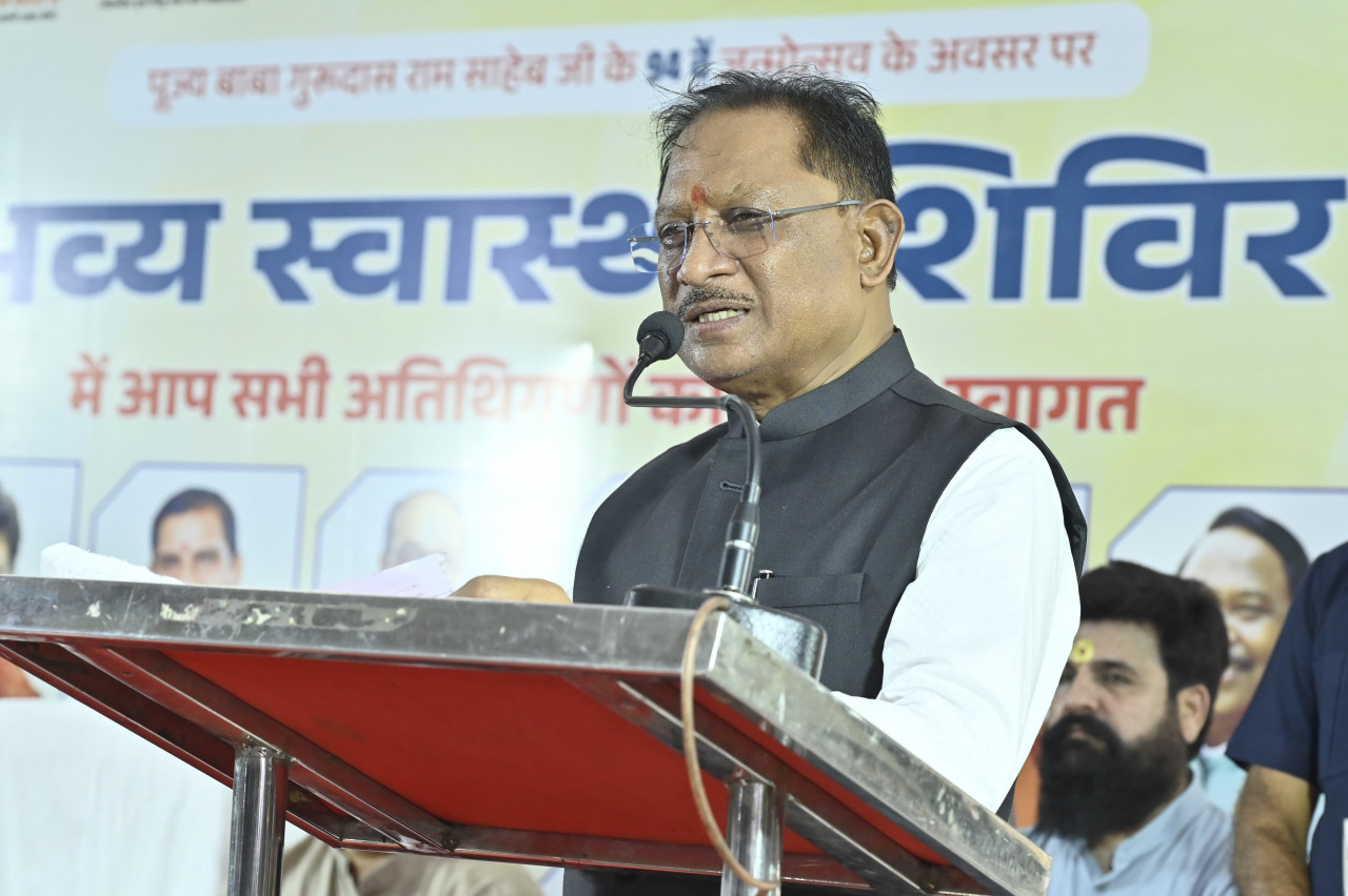 CG NEWS- संतुलित आहार, नियमित व्यायाम और समय-समय पर जांच ही रोगों से बचाव का मूल मंत्र : मुख्यमंत्री विष्णु देव साय….