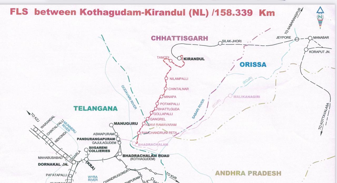 CG NEWS: नक्सल प्रभावित इलाकों में विकास को मिलेगी नई दिशा, कोठागुडेम-किरंदुल रेललाइन से सुकमा-दंतेवाड़ा-बीजापुर को मिलेगा बड़ा लाभ….