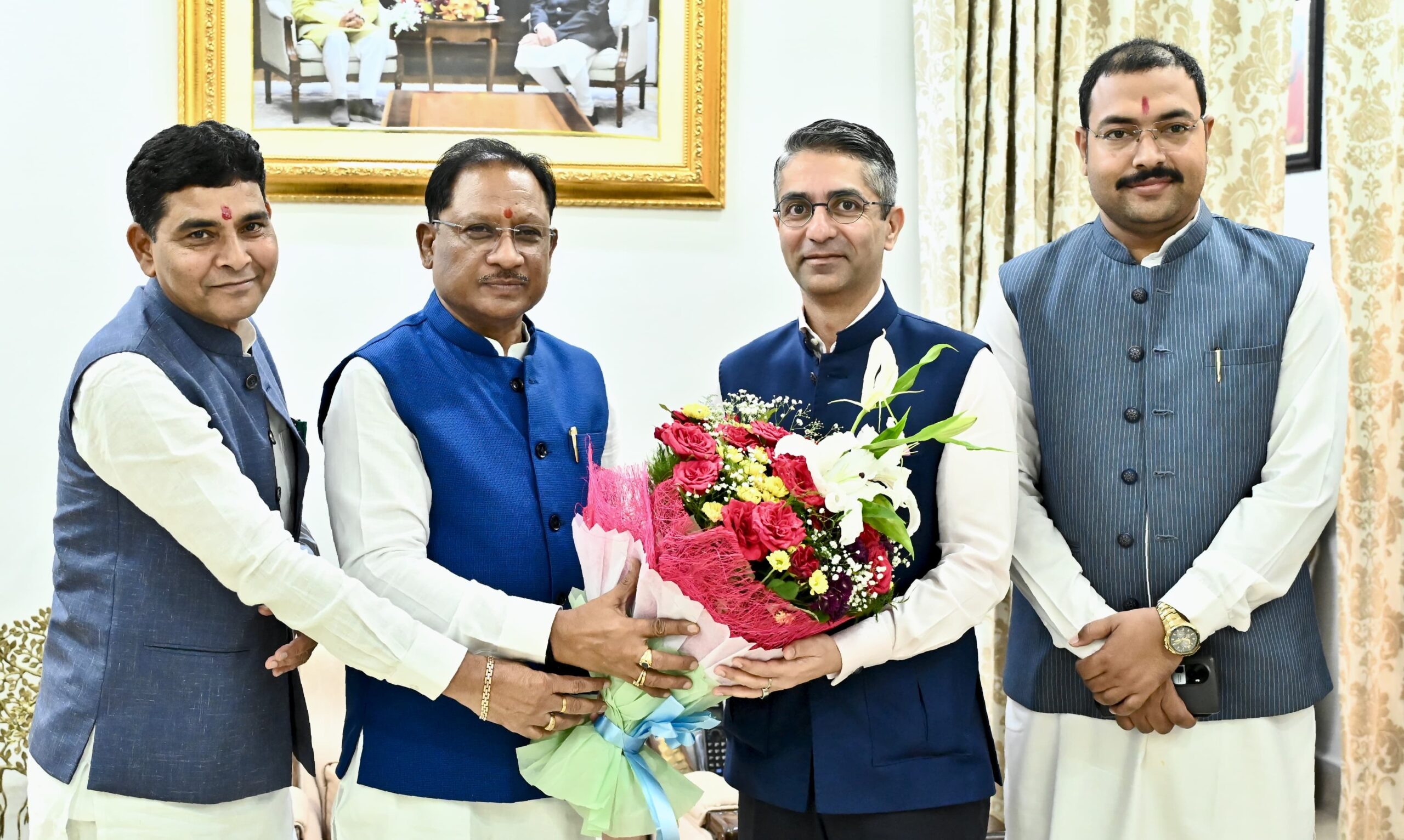 छत्तीसगढ़ की खेल प्रतिभाएं छूएंगी आकाश, आधुनिक तकनीक से होंगे खिलाड़ी पारंगत,मुख्यमंत्री विष्णु देव साय से ओलंपिक स्वर्ण पदक विजेता शूटर अभिनव बिंद्रा ने की मुलाकात