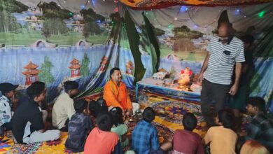 एकलव्य छात्रावास में गणेश उत्सव का भव्य आयोजन