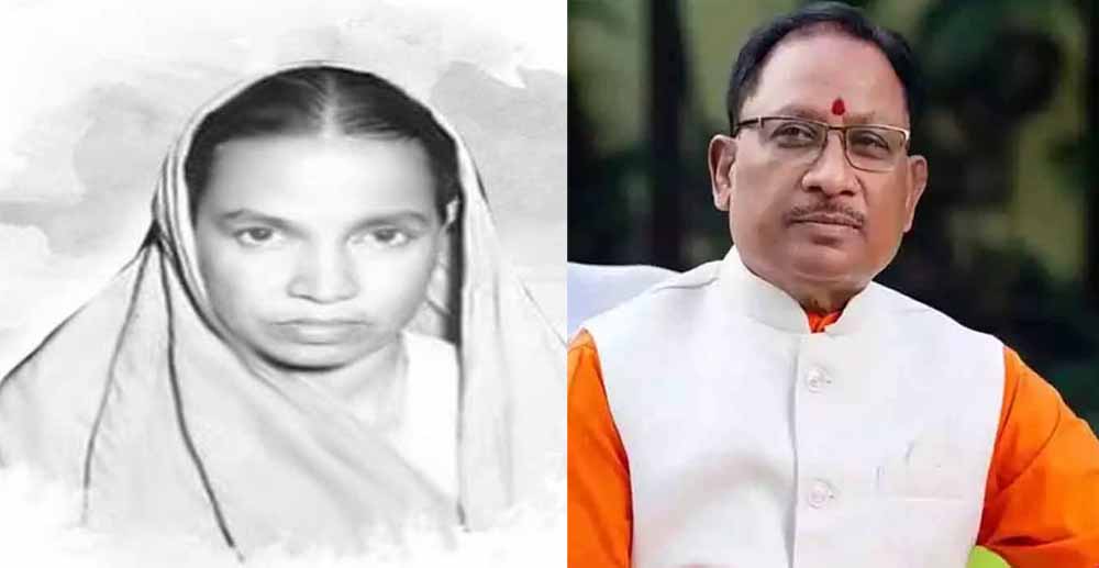 मुख्यमंत्री साय ने छत्तीसगढ़ की प्रथम महिला सांसद और समाज सेविका मिनीमाता की पुण्यतिथि पर किया नमन मुख्यमंत्री साय ने छत्तीसगढ़ की प्रथम महिला सांसद और समाज सेविका मिनीमाता की पुण्यतिथि पर किया नमन