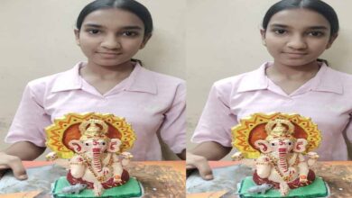 मनेन्द्रगढ़ की बाल प्रतिभा ने सबका मन मोहा – 13 वर्षीय अनन्या ने बनाई सुंदर बाल गणेश प्रतिमा