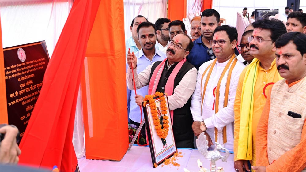 रायपुर : उप मुख्यमंत्री अरुण साव ने 4.09 करोड़ के विकास कार्यों का किया लोकार्पण-भूमिपूजन