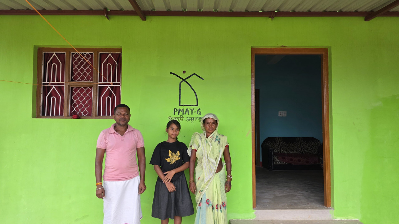 साल्ही ग्राम पंचायत में तैयार हुआ मॉडल पीएम आवास, अन्य ग्रामीणों को भी मिला प्रोत्साहन…