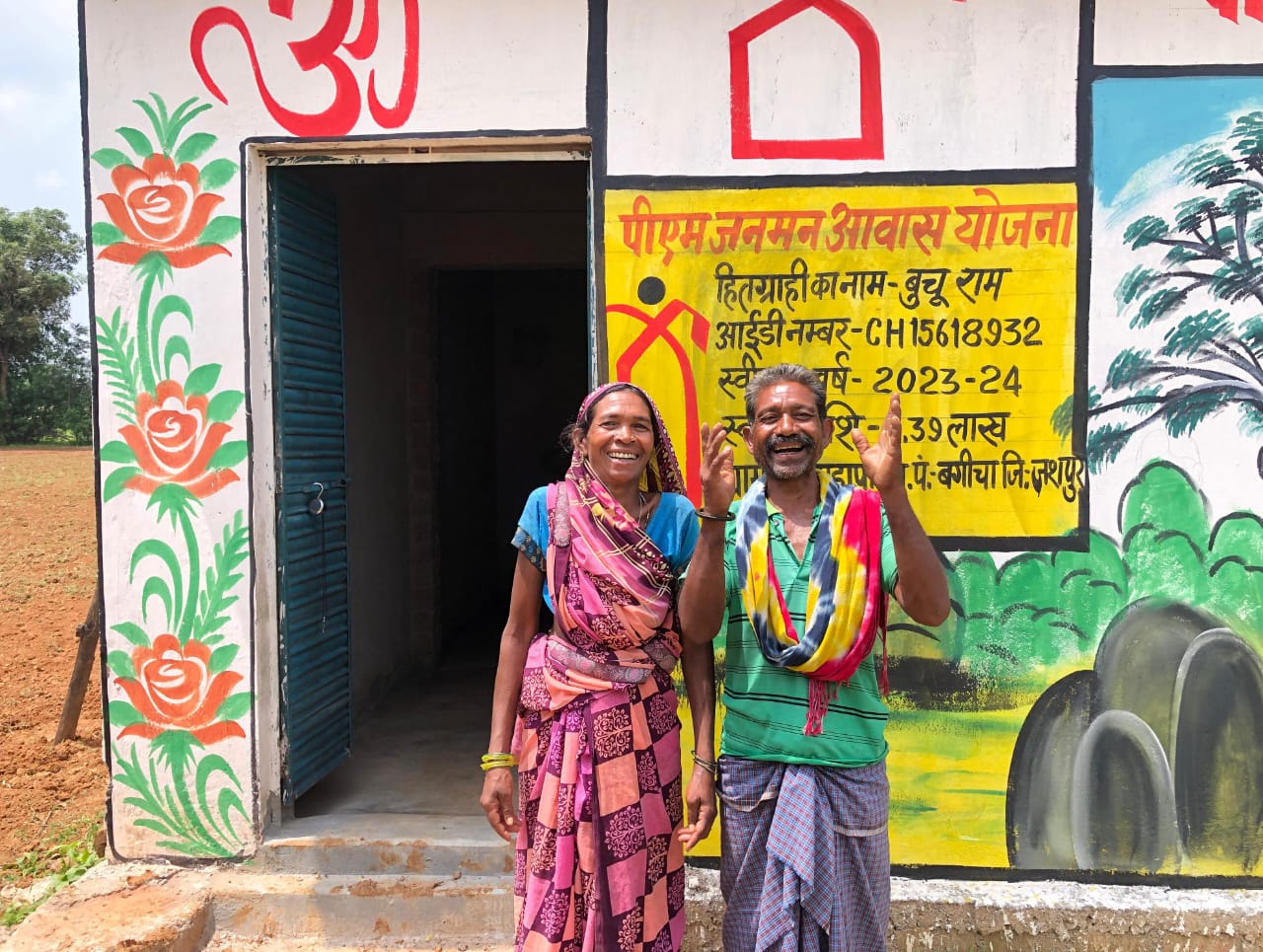 प्रधानमंत्री जनमन योजना से बुचूराम को मिला पक्का आशियाना…