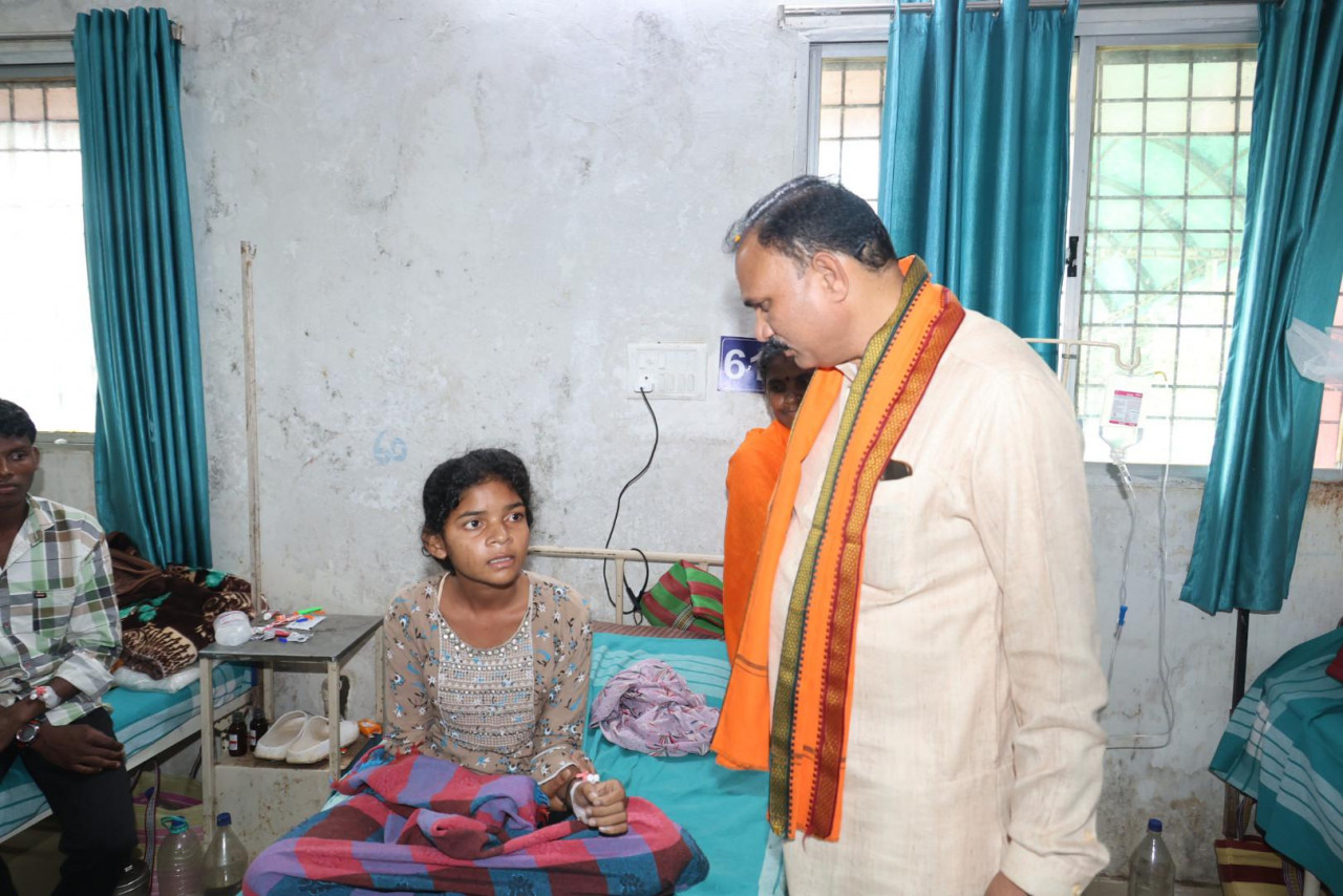 स्वास्थ्य मंत्री जायसवाल ने बोदली उप स्वास्थ्य केन्द्र का किया निरीक्षण….