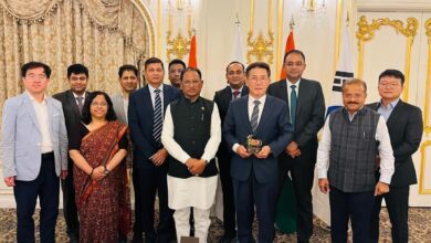 सियोल में मुख्यमंत्री विष्णु देव साय और ATCA प्रतिनिधिमंडल की महत्वपूर्ण भेंट, छत्तीसगढ़ में निवेश की संभावनाओं पर हुई चर्चा…