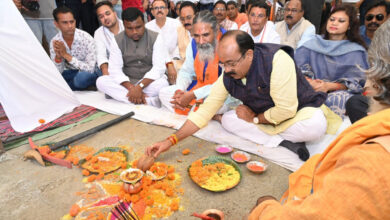 उप मुख्यमंत्री अरुण साव ने किया नालंदा परिसर का भूमिपूजन….