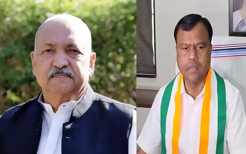 राजीव भवन में अचानक मुलाकात: रविंद्र चौबे ने दीपक बैज से की चर्चा, चुनावी रणनीति पर फोकस