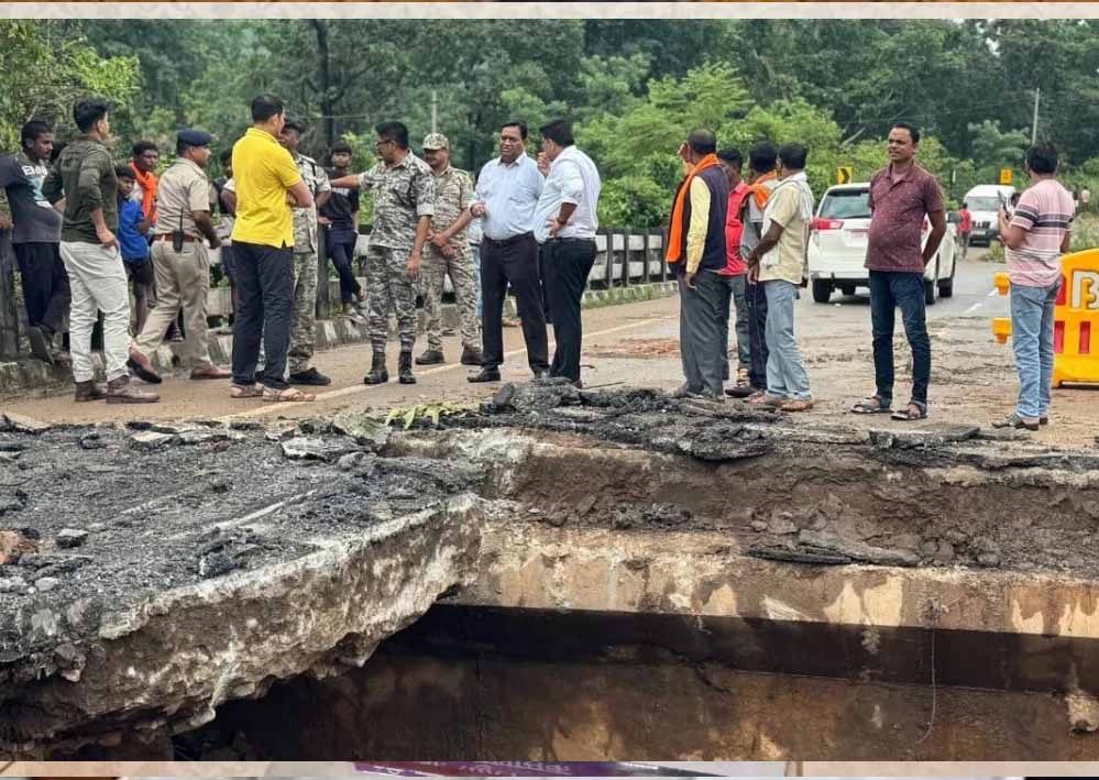 दंतेवाड़ा : बारसूर के क्षतिग्रस्त गणेष बहार पुल का मरम्मती कार्य हुआ पूर्ण