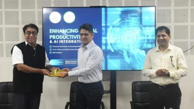 ट्रिपल-आईटी नवा रायपुर में डिजिटल उत्पादकता संवर्धन एवं एआई एकीकरण विषय पर प्रशिक्षण….