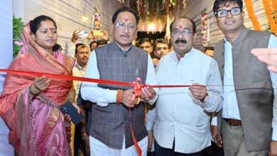 मुख्यमंत्री विष्णु देव साय ने रायगढ़ जिले के ग्राम गढ़ उमरिया में नवगुरुकुल का किया शुभारंभ… मुख्यमंत्री विष्णु देव साय ने रायगढ़ जिले के ग्राम गढ़ उमरिया में नवगुरुकुल का किया शुभारंभ…