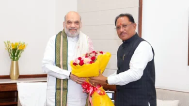 मुख्यमंत्री विष्णु देव साय ने नई दिल्ली में केंद्रीय गृहमंत्री अमित शाह से की सौजन्य भेंट…. मुख्यमंत्री विष्णु देव साय ने नई दिल्ली में केंद्रीय गृहमंत्री अमित शाह से की सौजन्य भेंट….