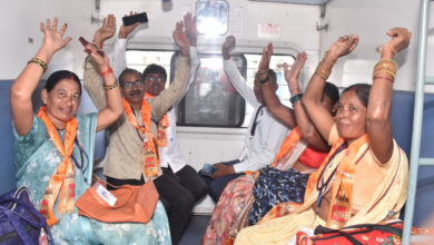 रामलला दर्शन के लिए राजनांदगांव और दुर्ग से 850 तीर्थ यात्रियों का दल रवाना…