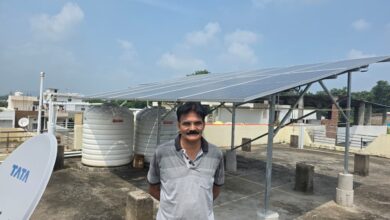 गंगापुर निवासी सुरेंद्र शुक्ला के घर सौर ऊर्जा से हुए रोशन…