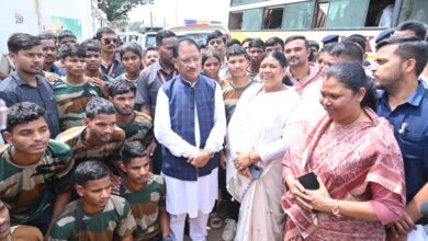 मुख्यमंत्री विष्णुदेव साय से 26 अग्निवीरों ने की सौजन्य मुलाकात…