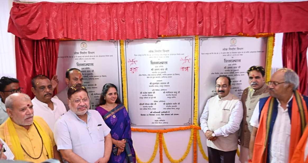 उप मुख्यमंत्री अरुण साव 117 करोड़ से अधिक की लागत के तीन वृहद पुलों का किया शिलान्यास….