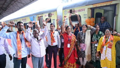 श्रीरामलला दर्शन योजना : 850 श्रद्धालु अयोध्या धाम के लिए हुए रवाना….