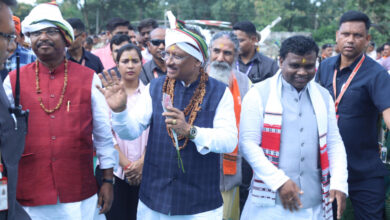 मुख्यमंत्री विष्णुदेव साय का नरहरपुर आगमन पर किया गया आत्मीय स्वागत…