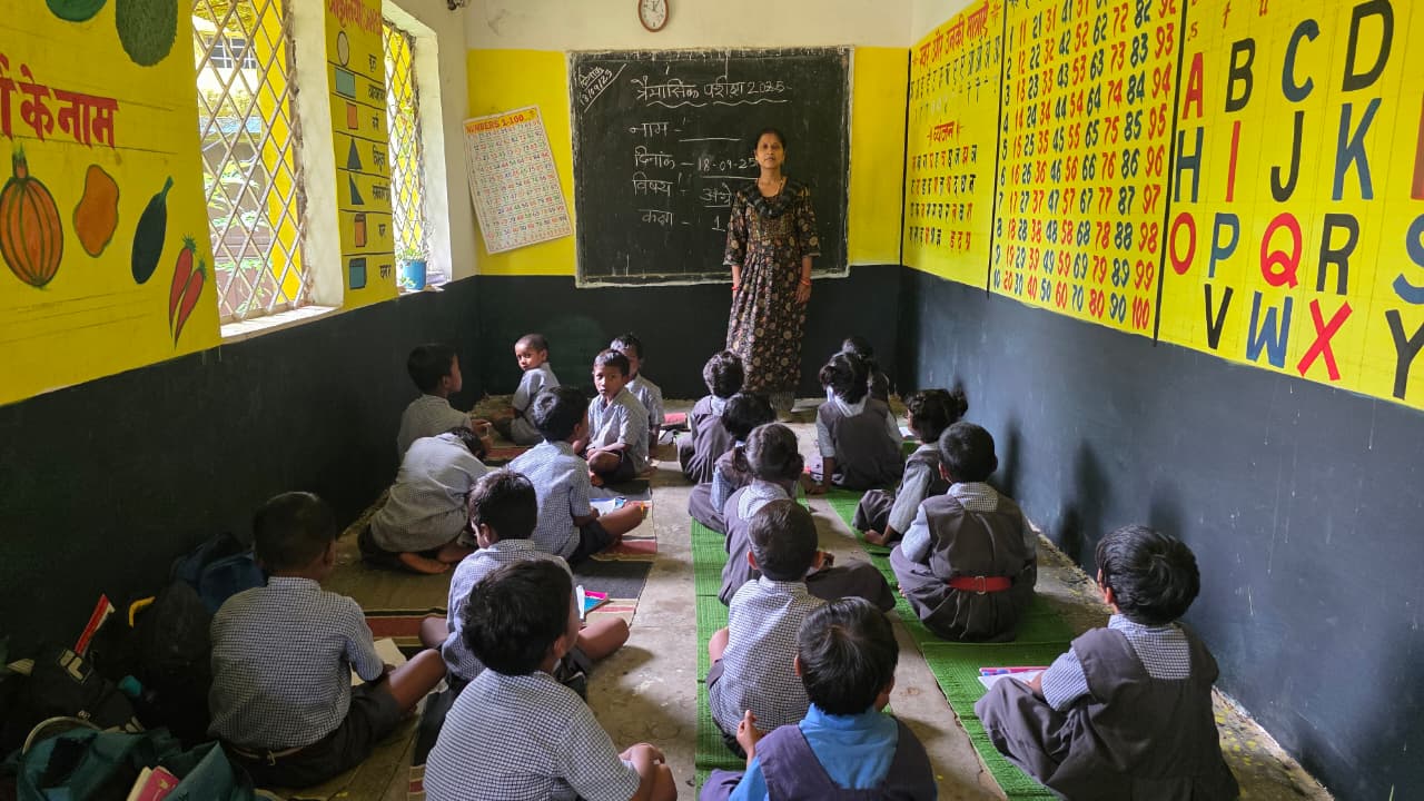 नानदमाली शाला में शिक्षक पदस्थापना से बच्चों की शिक्षा गुणवत्ता में आई सुधार…. नानदमाली शाला में शिक्षक पदस्थापना से बच्चों की शिक्षा गुणवत्ता में आई सुधार….