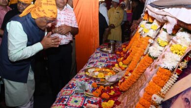 मुख्यमंत्री विष्णु देव साय संत बाबा हरदास राम साहिब जी की बरसी महोत्सव में हुए शामिल….