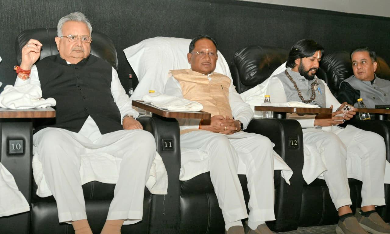 बलिदानी राजा गुरु बालकदास फिल्म साहस और शौर्य की अनुपम गाथा : मुख्यमंत्री विष्णु देव साय…..