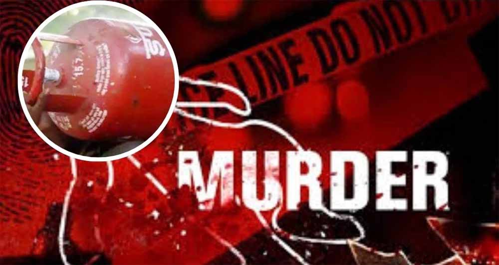 फास्ट फूड ठेले पर विवाद: नशेड़ी ने साथी का सिर सिलेंडर से कुचला, मौत