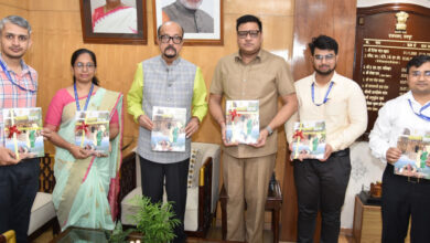 राज्यपाल रमेन डेका ने पासपोर्ट कार्यालय की राजभाषा पत्रिका महतारी का विमोचन किया….