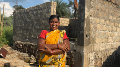 राजमिस्त्री प्रशिक्षण प्राप्त कर पायको ने बनाया अपना पक्का घर….