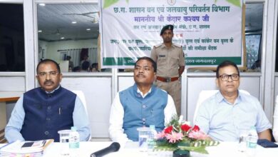 वन मंत्री केदार कश्यप ने की वन विभाग के कार्यों की समीक्षा…