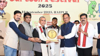 मनोरंजन के साथ ही कार्टून समाज को जागरूक करने वाली कला भी – मुख्यमंत्री विष्णुदेव साय….