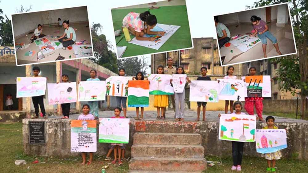 शहीदों को समर्पित रंग: कोरबा में बच्चों की चित्रकला प्रतियोगिता शहीदों को समर्पित रंग: कोरबा में बच्चों की चित्रकला प्रतियोगिता