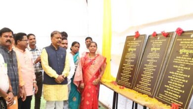 रायपुर : वनमंत्री ने 48 लाख रुपए से अधिक के विकास कार्यों का किया भूमिपूजन