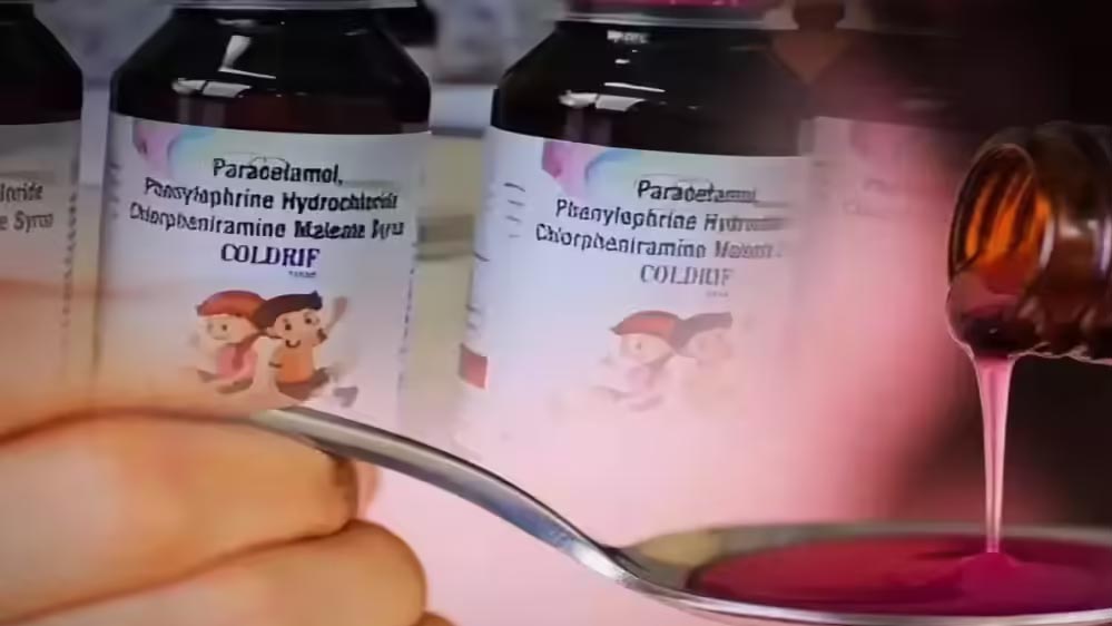 कोल्ड्रिफ सिरप केस: श्रीसन फार्मा के पास प्रोपिलीन ग्लायकॉल खरीद का बिल नहीं, पुलिस कर रही पूछताछ