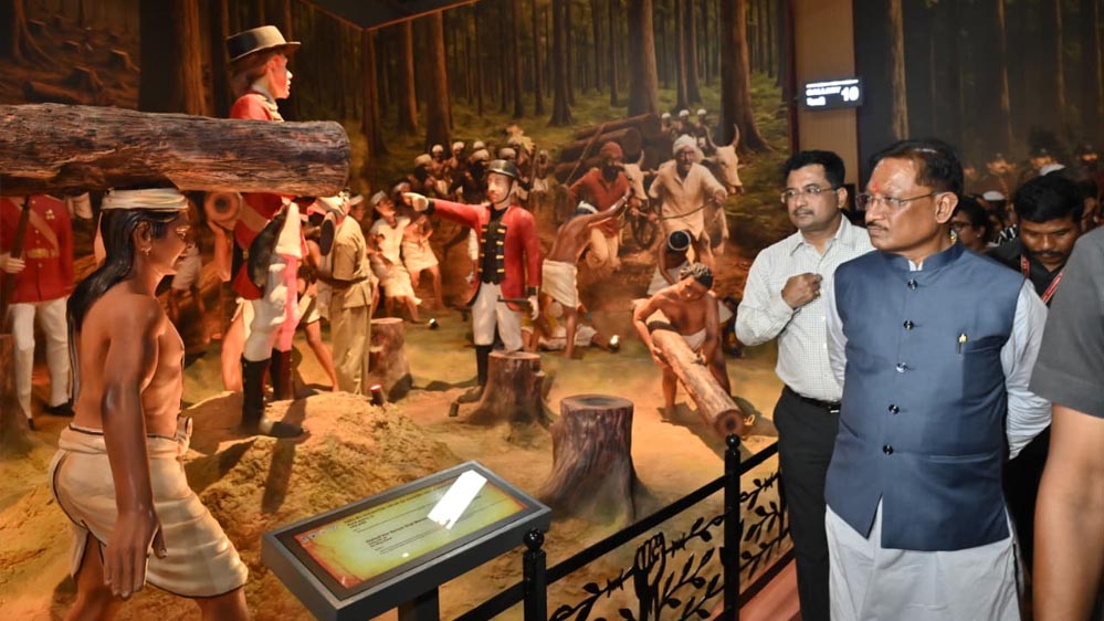 रायपुर : जनजातीय स्वतंत्रता विद्रोहों पर बने भव्य स्मारक सह-संग्रहालय जल्द लोगों के लिए होगा समर्पित