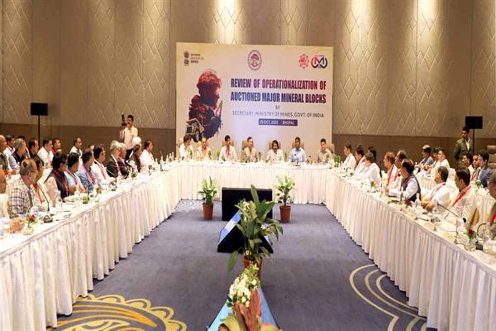मध्यप्रदेश ने किया बंद पड़ी खदानों को प्रारंभ करने में सराहनीय कार्य : सचिव खनन मंत्रालय गोयल