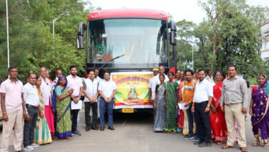 बीजापुर से तीर्थयात्रियों का जत्था अयोध्या के लिए रवाना….