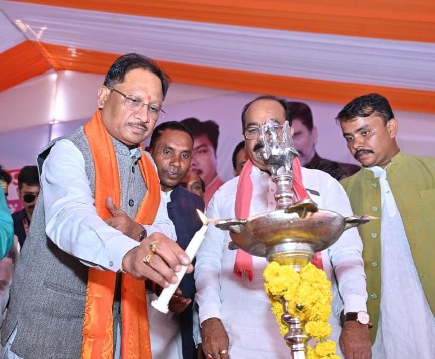 मुख्यमंत्री विष्णुदेव साय सर्व पिछड़ा वर्ग समाज के स्थापना दिवस में हुए शामिल…. मुख्यमंत्री विष्णुदेव साय सर्व पिछड़ा वर्ग समाज के स्थापना दिवस में हुए शामिल….