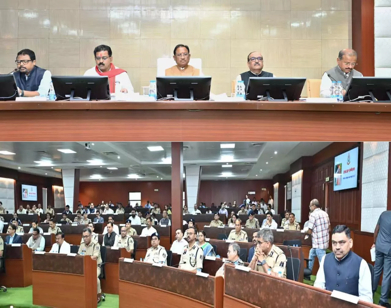 अपराधियों में हो कानून का भय और जनता में हो सुरक्षा का अहसास — मुख्यमंत्री विष्णु देव साय….