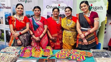 रायपुर : छत्तीसगढ़ की संस्कृति ने विदेश में बिखेरा रंग