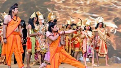 अयोध्या के राम मंदिर में मध्य प्रदेश के कलाकारों द्वारा रामलीला, दीपावली मिलन समारोह में भक्ति का रंग