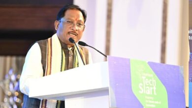 रायपुर : विजन 2047 की ओर सशक्त कदम: छत्तीसगढ़ टेक स्टार्ट 2025 ने खोले नवाचार के नए द्वार रायपुर : विजन 2047 की ओर सशक्त कदम: छत्तीसगढ़ टेक स्टार्ट 2025 ने खोले नवाचार के नए द्वार