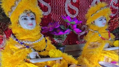 सांदीपनि आश्रम में भगवान कृष्ण के लिए ठंड से बचाव का इंतज़ाम, रखी गई अंगीठी और गर्म वस्त्र