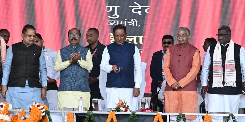 मुख्यमंत्री विष्णुदेव साय ने 329 करोड़ रूपए से अधिक के विकास कार्यों का किया लोकार्पण-भूमिपूजन….