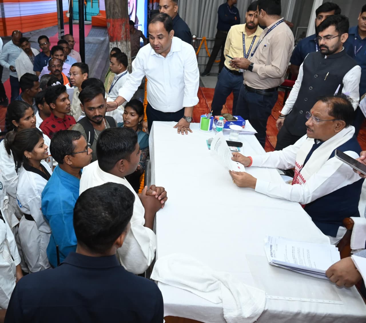 मुख्यमंत्री विष्णु देव साय ने खिलाड़ियों को हरसंभव सहयोग का भरोसा दिया….