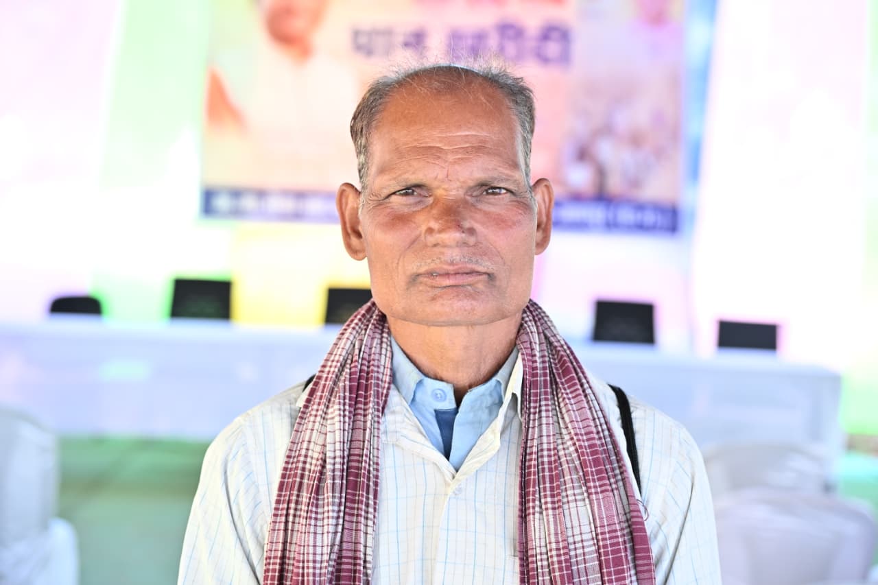 धान से मिले पैसों से खुद के लिए वाहन खरीदेंगे-किसान गंगाराम..